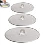 3 Pièces Écran Anti-Projections de Graisse pour Poêle Couvercle Anti Projection en Acier Inoxyable Protection Anti-éclaboussures