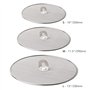 3 Pièces Écran Anti-Projections de Graisse pour Poêle Couvercle Anti Projection en Acier Inoxyable Protection Anti-éclaboussures
