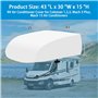 Housse d'hiver pour climatiseur de véhicule récréatif - Housses de toit compatibles avec Dometic Brisk II, Coleman Mach I, II, I