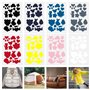 16 Feuilles Patchs de Réparation en Nylon Patch de Réparation Auto-Adhésif à Taille et Formes Différentes Patch Auto-Adhésif pou