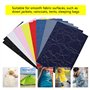 16 Feuilles Patchs de Réparation en Nylon Patch de Réparation Auto-Adhésif à Taille et Formes Différentes Patch Auto-Adhésif pou