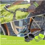 6 Pièces Serre Pantalon Velo Clip De Pantalon Réfléchissant À Vélo Pince À Pantalon Pince pour Chaîne De Vélo Pinces À Vélo Réfl