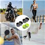 6 Pièces Serre Pantalon Velo Clip De Pantalon Réfléchissant À Vélo Pince À Pantalon Pince pour Chaîne De Vélo Pinces À Vélo Réfl
