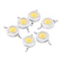 Fictory LED perles-1W Haute Puissance LED Perles diodes électroluminescentes Puce SMD for appareils d'éclairage Bricolage Blanc
