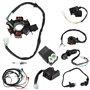 Fydun Faisceau Electrique Kit Redresseur de Relais Electrique Magnéto Stator Kit de Câblage Electrique pour GY6