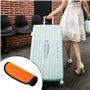 Pack De 4 Housses De Poignée De Bagage, Étiquettes De Bagages, Housses De Poignée Antidérapantes, Étiquettes De Valise, Housses 