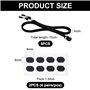 2 Paires De Plaquettes De Nez Pour Lunettes