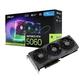 PNY - Carte Graphique - GEFORCE RTX 5060 - 8GB - ARGB - Overclocked - Triple Fan - DLSS 4
