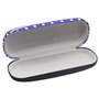 Widesmart 3 Pcs Étui à Lunettes Coque Rigide, Etui à Lunettes en Lin Étui à Lunettes de Chat Mignon à Clapet Étui à Lunettes Étu