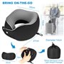 Soutien Cervical 360° Réglable pour Avion/Voitur