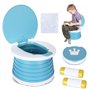 TOSUTO Pot de Toilette pour Bébés et Enfants pour 1-3 Ans