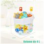 Filet de Rangement pour Jouet de Bain Sac Maille pour Jouet de Douche Fourni Crochet Adhérent