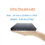 Lecteur DVD externe USB-C 4K Ultra HD 3D UHD Blu-ray DVD + sac de rangement pour Asus HP Lenovo Dell MSI Surface Acer Ordinateur