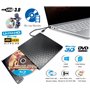 Lecteur DVD externe USB-C 4K Ultra HD 3D UHD Blu-ray DVD + sac de rangement pour Asus HP Lenovo Dell MSI Surface Acer Ordinateur