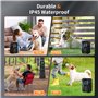 Tohoyard Anti Aboiement Chien Ultrason, 3 Niveaux Boitier Anti Aboiement avec Longue Portee, Rechargeable & Etanche Dispositif A