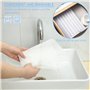 Feuilles Déshydrateur en Silicone, 8 Pièces Antiadhésif Feuille en Maille, Tapis de Déshydratation de Séchoir à Fruits Alimentai