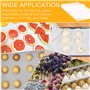 Feuilles Déshydrateur en Silicone, 8 Pièces Antiadhésif Feuille en Maille, Tapis de Déshydratation de Séchoir à Fruits Alimentai