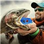 Tunejoy Grenouille Leurre de Pêche Souples Appâts de Pêche Grenouilles Topwater Frog Leurres 3D 5 PCS