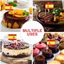 Lot de 110 cure-dents drapeaux espagnols - Décoration espagnole - Petit mini cure-dents pour l'Euro 2024 - Euro - Concours olymp