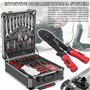 Amazing Tour 718 Pcs Kit Coffret d'outils de Ménage Boîte à Outils Mécanisme Mallette à Outils Bricolage Mecanique pour Réparati
