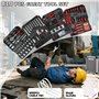 Amazing Tour 718 Pcs Kit Coffret d'outils de Ménage Boîte à Outils Mécanisme Mallette à Outils Bricolage Mecanique pour Réparati