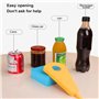 Ouvre-Bouteille Multifonctionnel, Manuel 3 en 1 Multifonction Ouvre Bouteille de Bière Universel Outil de Cuisine Ouvre Boîte Ad