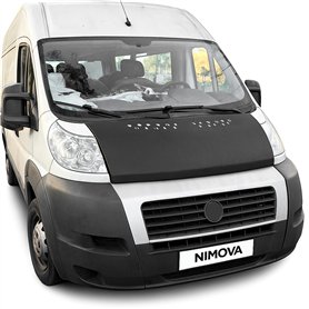 NIMOVA Capot de protection avant noir uni pour Fiat Ducato