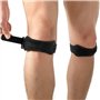 AGPTEK 2PCS Genouillère Bandage SKP2 Réglable Protection Genou,Version Nouvelle Bande Silicone de Maintien rotulien,Idéal genoui