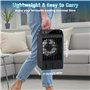 Climatiseur Mobile, 1000ML Climatiseur Portable, Refroidisseur d'air Portable avec Télécommande, USB Mini Climatiseur Ventilateu