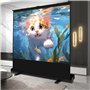 Écran de projection portable - Vidéoprojecteur électrique à rétraction automatique - Pour vidéoprojecteur professionnel et home 