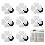 Ruikdly Lot de 8 poids de nappe magnétiques - 55 g - Poids pour nappes