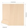 planches de contreplaqué de bois brut de 10 cm po