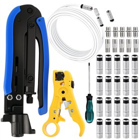 Kit de sertissage de câble Coaxial