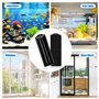 RHQFDM Aquarium Verre Brosse magnétique Forte Nettoyeur de vitre magnétique pour algues Nettoyeur de vitre magnétique pour Aquar
