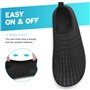 RUOMU Chaussures Aquatiques Chaussons de Plongée d'eau Chaussettes Aqua pour Piscine et Plage Sports Nautiques Natation Surf Voi