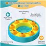 Yirochan Jouets interactifs pour chiens pour alimentation lente, jouets puzzle 2 en 1 distributeur de friandises pour chiens et 