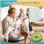 Yirochan Jouets interactifs pour chiens pour alimentation lente, jouets puzzle 2 en 1 distributeur de friandises pour chiens et 