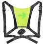 SWAREY Gilet de Cyclisme Réfléchissant Clignotant pour Vélo Lumiere Velo Haute Visibilité Sécurité Nuit Course Vélo Accrocheurs