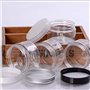6PCS 120ml récipients cosmétiques en plastique avec des bouchons en aluminium crème boîte de lotion pommade bouteille bouteille 