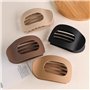 TTPSRY Lot de 6 Pince Cheveux Femmes Grande Pinces Griffes Clips Antidérapantes Epais Grosse Pince Plate Cheveux Colourful Barre