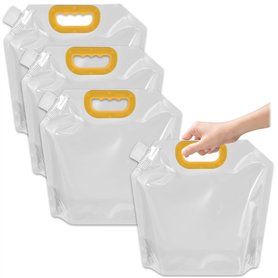 Jiavlyx 4 Pièces 10L Bidon À Eau Pliable