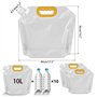 Transparent Sac d'eau Pliable