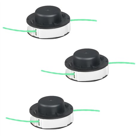 Dxyue Lot de 3 bobines de fil pour débroussailleuse Stihl Autocut 2-2 FSA 56 4008 710 4302