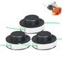 Moupaa Lot de 3 bobines de fil de rechange pour Stihl Fsa 56