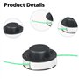Moupaa Lot de 3 bobines de fil de rechange pour Stihl Fsa 56, Weed Eater String pour Stihl Autocut 2-2 Fsa 56