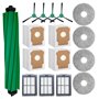 Dxyue Kit de 16 pièces de rechange pour aspirateur robot iRobot Roomba Plus 405 Combo/505 Combo