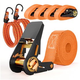 4 Pièces Sangle a Cliquet 4 m