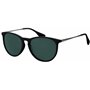 Lunettes de soleil La Optica UV 400 - Unisexe - Pour homme et femme - Vintage - Rondes - Couleurs : miroir - Noir