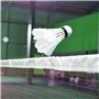 Filet de badminton – Filet de volleyball portable et filet de tennis pour jardin, filet d'entraînement sportif réglable, filet c