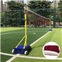 Filet de badminton – Filet de volleyball portable et filet de tennis pour jardin, filet d'entraînement sportif réglable, filet c